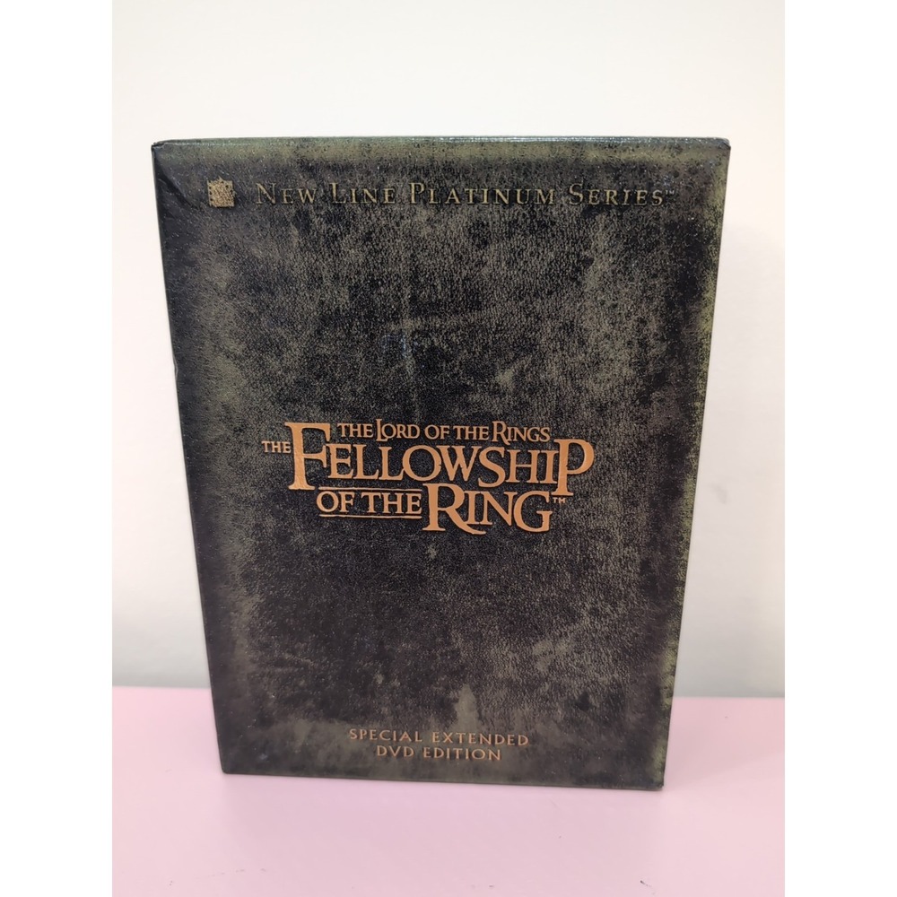 The Lord of the Rings: The‎ Fellowship of the Ring (DVD, 2002, 4-Disc Set
